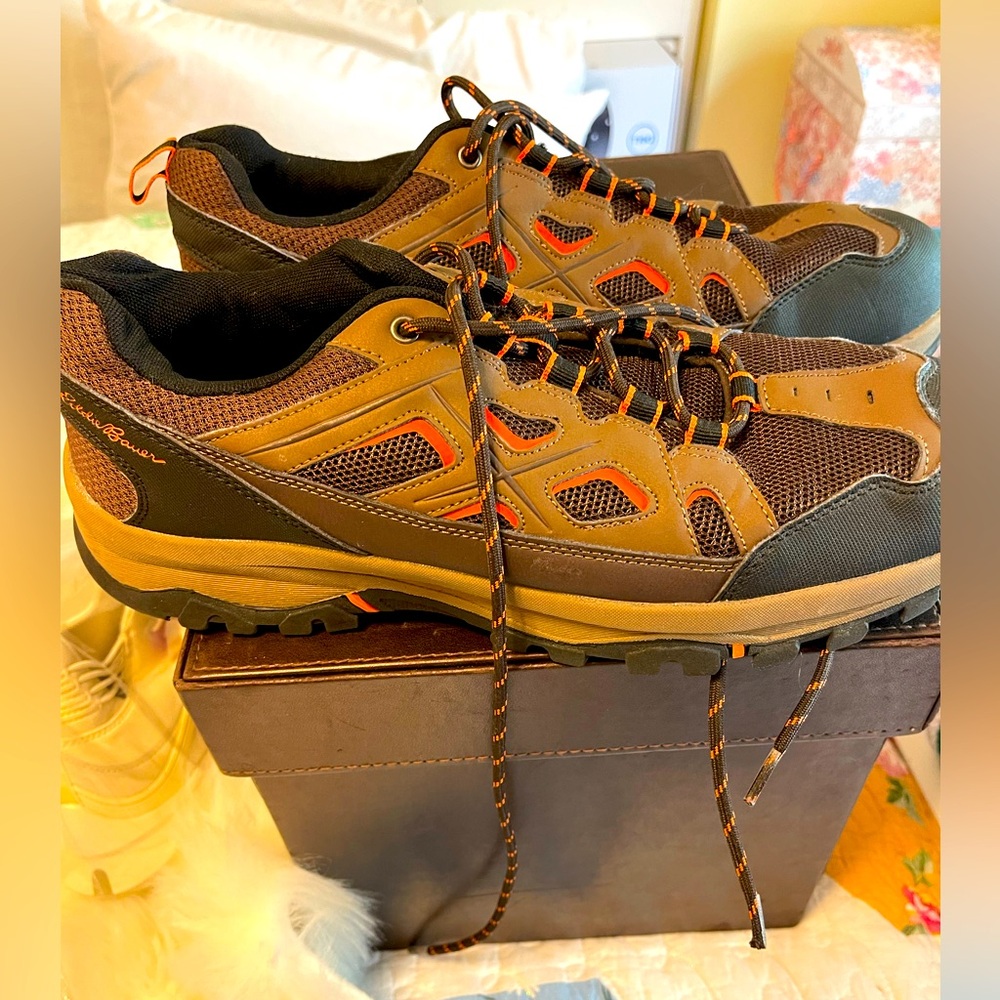 Eddie Bauer Men Brown , Tan , Orange Sneakers Size 13